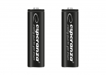 Patareid, akud, toiteplokid ja adapterid // AA, AAA ja muud suurused patareid, laadijad &ndash; saadaval tellimiseks // EZA105 Esperanza akumulatorki ni-mh aa high-capacity 2600mah 2szt czarne