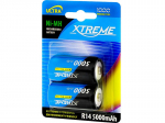 Patareid, akud, toiteplokid ja adapterid // AA, AAA ja muud suurused patareid, laadijad &ndash; saadaval tellimiseks // 82-603# Akumulator  r14 ni-mh 5000mah xtreme