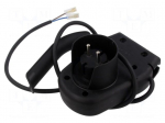 Lawnmower switch | IP44 | Variant: 1-phase | 230VAC
