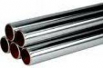 Copper pipe D15x1.0mm chrome L=1m/pcs HERZ