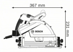 Bosch 0 601 675 001 portable circular saw 16.5 cm 6250 RPM 1400 W