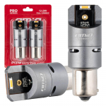 Autolambid, Mootorratta ja traktori valgustid // Autolambid, Mootorratta ja traktori valgustid // Żar&oacute;wki led full canbus py21w 2x1860 smd pomarańczowe 12v 24v amio-03604