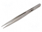 Tweezers | 140mm | Blade tip shape: sharp | universal