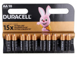 Battery: alkaline | AA | 1.5V | non-rechargeable | 10pcs | BASIC