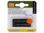 Drill set | &Oslash;: 0.8mm,1.2mm | Drill Bit: for precious stones | 2pcs.