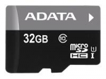 Memory cards ADATA  ADATA 32GB Micro SDHC V10 85MB/s + Ad.