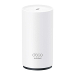 Routers TP-Link  AX3000 Outdoor Whole Home Mesh WiFi 6 Unit Deco X50-Outdoor  802.11ax 10/100/1000 Mbit/s Ethernet LAN (RJ-45) ports 2 Mesh Support Yes MU-MiMO Yes No mobile broadband