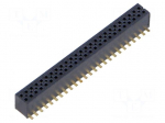 Connector: pin strips | socket | male | PIN: 50 | vertical | SMT | 1.27mm