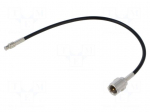 Cable | FME male,MCX male | black | straight | 0.2m