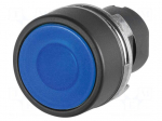 Switch: push-button | 22mm | Stabl.pos: 1 | blue | IP65 | flat | 46 | Pos: 2