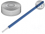 Wire | LifY-Toy | stranded | Cu | 0.04mm2 | PVC | blue | 60V | 10m | Class: 5