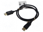 Cable | DisplayPort plug,both sides | PVC | DisplayPort 2.1 | Len: 1m