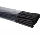 Shrinkable tube 6 mm - black - 50 pcs