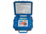 Meter: insulation resistance | LCD | VAC: 30&divide;600V | VDC: 30&divide;600V | 5mA