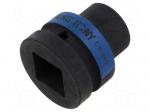 Socket | socket spanner | 21mm | 1" | Socket bit length: 76mm | long