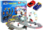 M&auml;nguala | PC | Konsoolid | Tarvikud // M&auml;nguasjad ja m&auml;ngud lastele // Tor Wyścigowy 2 Autka Slot Cars 1:43 Pętla Lampki