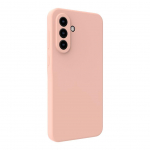 Back panel cover Evelatus Samsung Galaxy A36 Premium Magnetic Soft Touch Silicone Case Pink Sand
