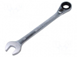 Wrench: combination spanner | rattle | 24mm | L: 325mm