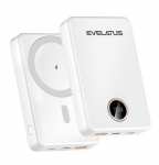 Power bank Evelatus Evelatus Wireless Power Bank 22.5W 10000 mAh Type-C White