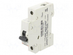 Circuit breaker | 230VAC | Inom: 16A | Poles: 1 | Charact: C | 6kA | IP20