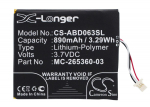 890mAh for Amazon Kindle 7,Kindle 7th Generation,WP63GW,kindle 499,kindle 558,SY69JL,Kindle 8,Kindle 8th Generation,Kindle X