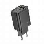 Adapter Hoco N61 Gentle PD20W+QC3.0 charger(EU) Black