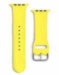 Strap iLike Silicone Strap APS Silicone Watch Band 8/7/6/5/4/3/2 / SE (41/40 / 38mm) Strap Watchband Yellow