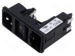 Connector: AC supply | plug | male | power supply | 10A | 250VAC | 250V