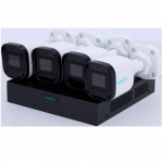Uniarch 2MP IP videonovēro&scaron;anas komplekts ar PoE (NVR + 4 bullet kameras) / IR LED