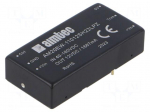 Converter: DC/DC | 20W | Uin: 40&divide;160VDC | Uout: 12VDC | Iin: 214mA | THT