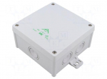 Enclosure: junction box | X: 127mm | Y: 127mm | Z: 70mm | IP66 | grey | ABOX