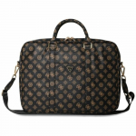 Guess Peony Front Pocket & Zipper Triangle Logo Computer Bag for 16"