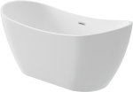 Freestanding acrylic oval bathtub 150 cm