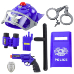 M&auml;nguala | PC | Konsoolid | Tarvikud // M&auml;nguasjad ja m&auml;ngud lastele // Zestaw Policyjny Dla Dzieci Kask Pistolet Kajdanki Akcesoria 9 el.