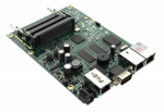 V&otilde;rguseadmed // Traadita ruuterid // Router Board RB433/ CPU 300MHz/ 64MB RAM/ 3x LAN/ 3x mPCI/ Router OS L4