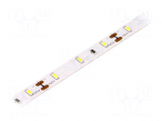 LED tape | white warm | 3014 | 12V | LED/m: 60 | 8mm | 120&deg; | IP20 | 6W/m