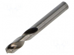 Drill bit | for metal | &Oslash;: 9.5mm | L: 84mm | Working part len: 40mm
