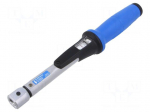 Wrench: torque | Overall len: 261.5mm | 5&divide;25Nm | Socket size: 9x12mm