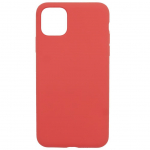 Back panel cover Evelatus Apple iPhone 11 Premium Soft Touch Silicone Case Clementine