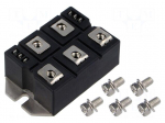 Bridge rectifier: full-controlled | Urmax: 1.6kV | If: 110A | PWS-E