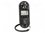 Environmental conditions | LCD | Vel.measur.resol: 0.1m/s