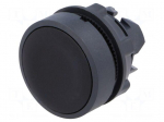 Switch: push-button | Stabl.pos: 1 | 22mm | black | Illumin: none | IP66