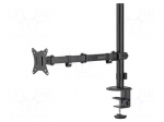 Holder | 9kg | 17&divide;32" | black | Arm len: 403mm | Dim: 561x484x116mm
