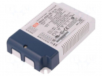 Power supply: switched-mode | LED | 45W | 36VDC | 1.25A | 90&divide;295VAC