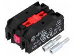 Contact block | 30mm | NEF30 | -15&divide;30&deg;C | front fixing