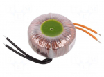 Transformer: toroidal | 100VA | 230VAC | 12V | 8.33A | 1.1kg | &Oslash;: 92mm