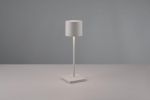 Trio Fernandez LED outdoor table lamp grey rechargeable gaismeklis R54096177 4017807564341