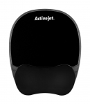 Activejet black gel mouse pad