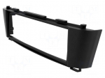 Radio mounting frame | Nissan | 1 DIN | black