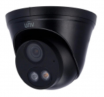 IPC3614LB-AF28K-DL2-BLACK ~ UNV IP kamera 4MP 2.8mm (SMART IR + WHITE LED)